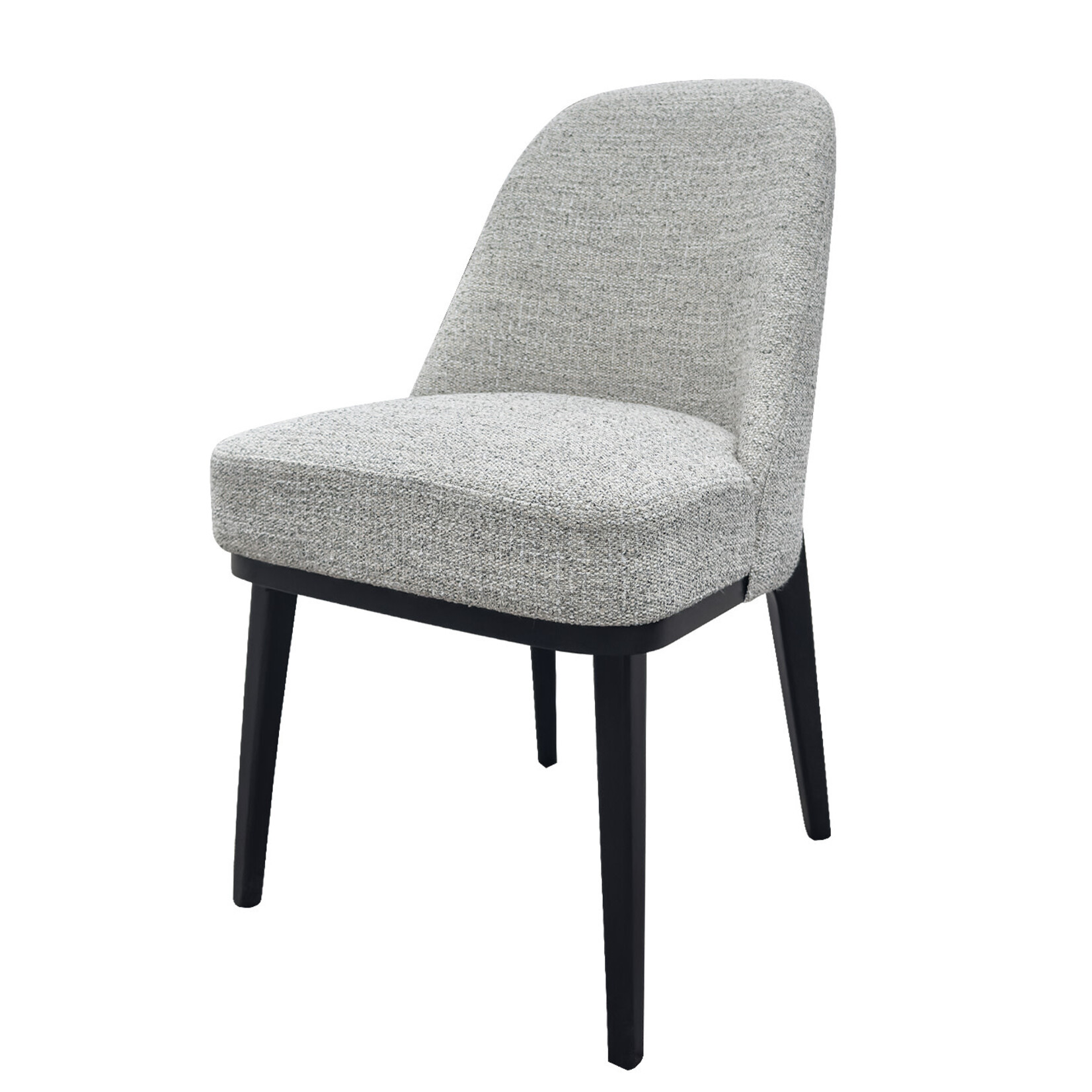 Rania Stuhl 54x62xH92cm, Stoff: Trench 01, Beine: schwarz