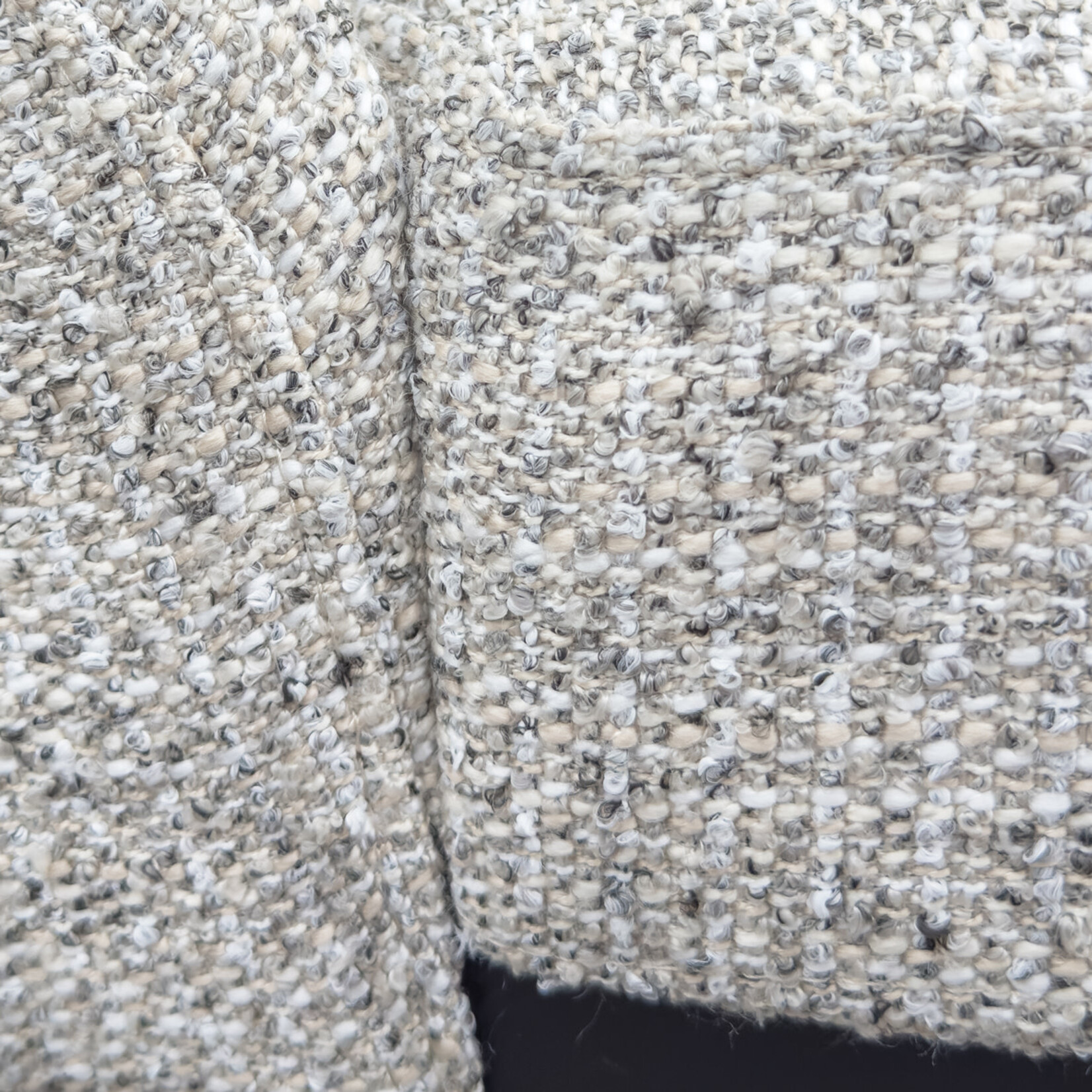 Rania Stuhl 54x62xH92cm, Stoff: Trench 01, Beine: schwarz