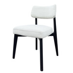 Mina Stuhl 52x57xH81cm, Stoff: Rocco 05, Beine: schwarz