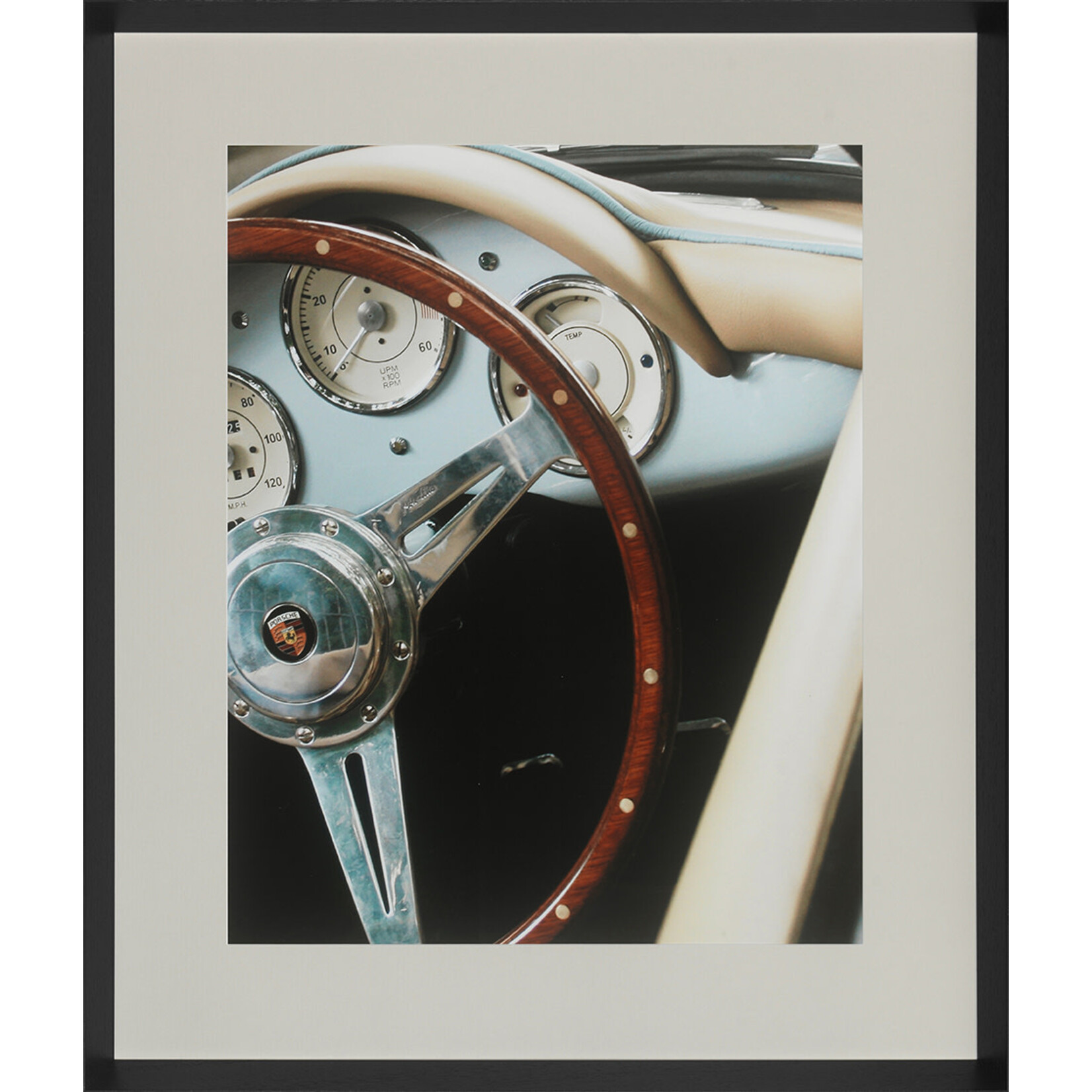Bild Classic Car IV 85x100 cm, Rahmen schwarz