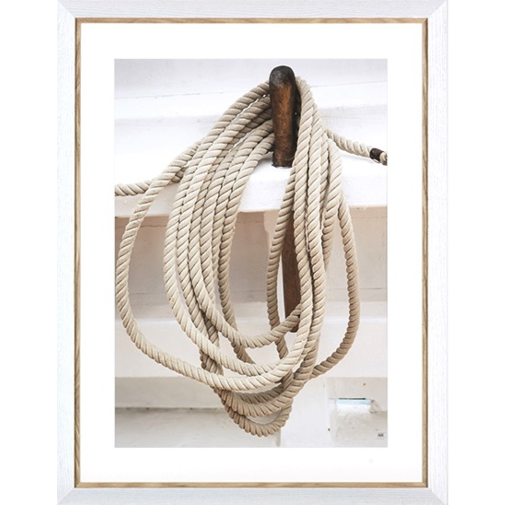 Bild Cordages I 60xH80cm Rahmen weiss