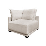 Burns Sofa Eckelement links 95x95x40/60cm