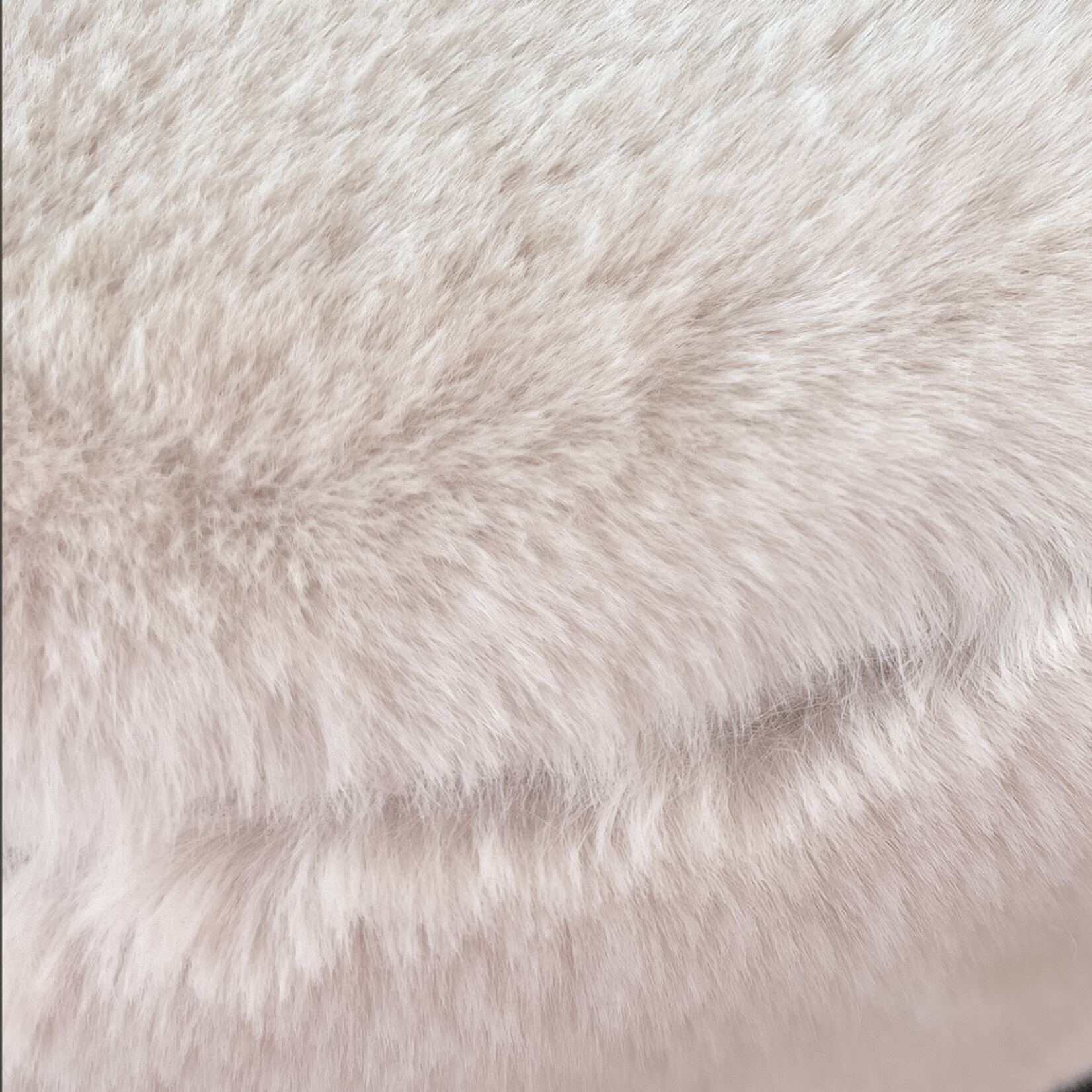 Malaga Hocker D70H36cm Metall Anodic brown & Bunny beige