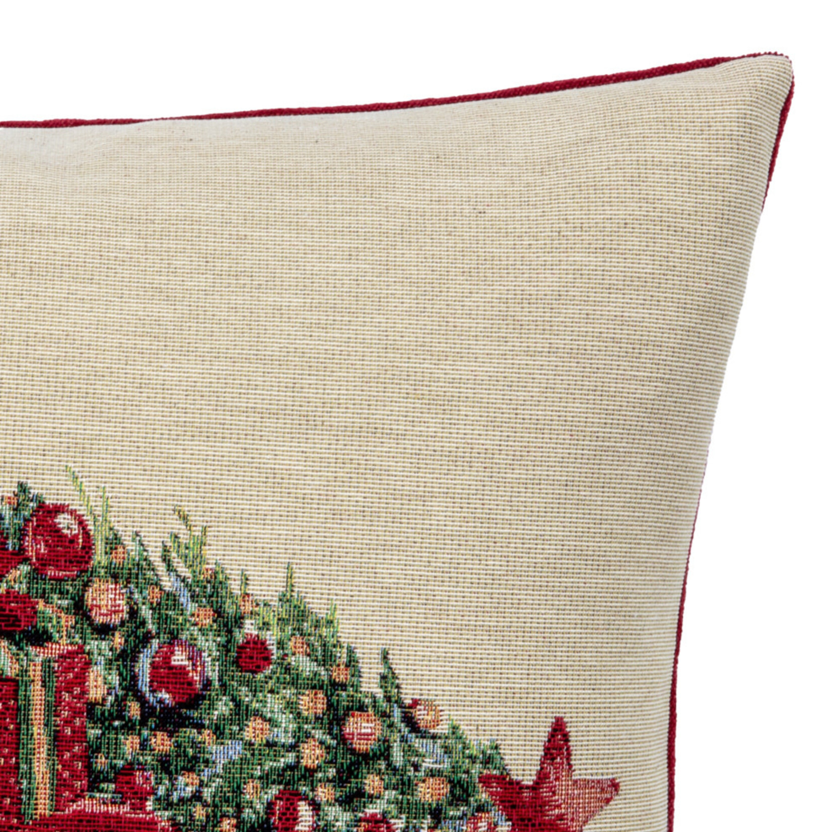 Romeo Kissen rotes Auto 45x45cm