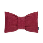 Romeo Schleifen Kissen, Andrea Rot, 30x50cm