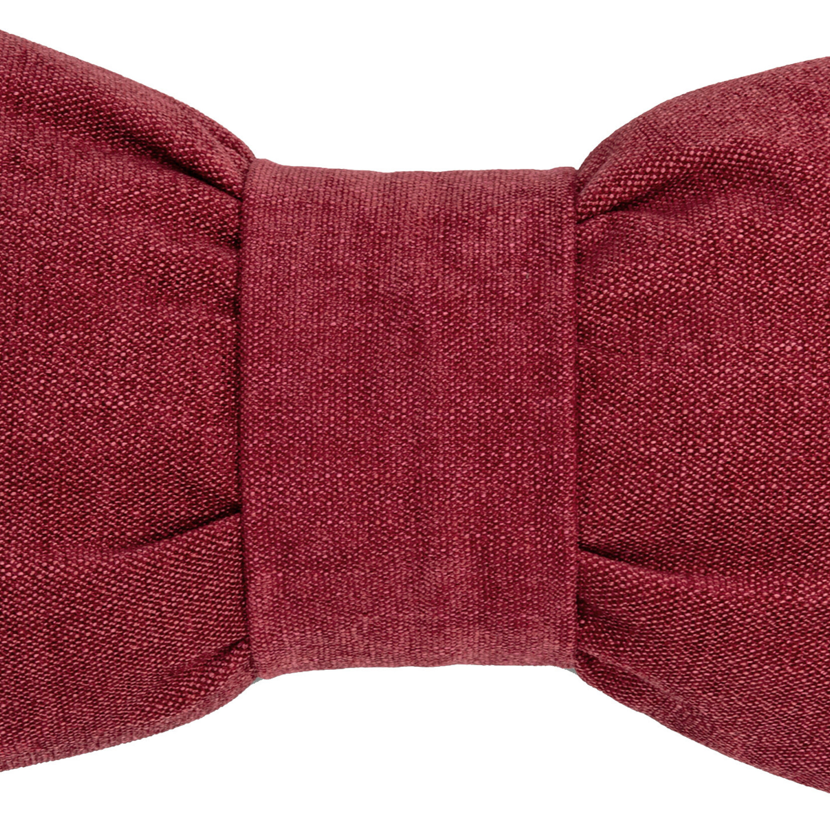 Romeo Kissen mit Schleife 30x50cm rot