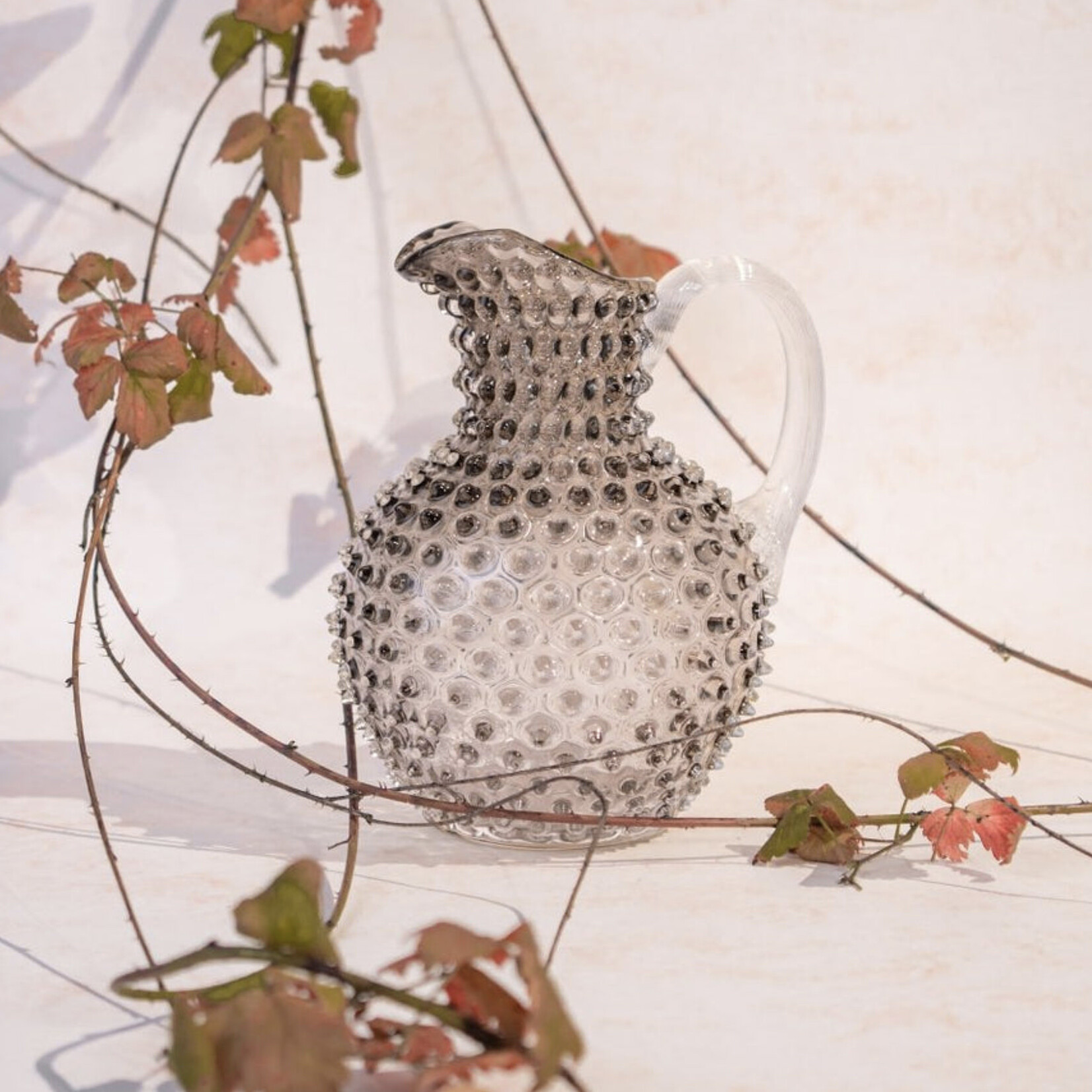 Krug Kristallglas grau D22xH20cm, 2L