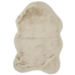 Kunstfell beige 60x90cm, 100% PES