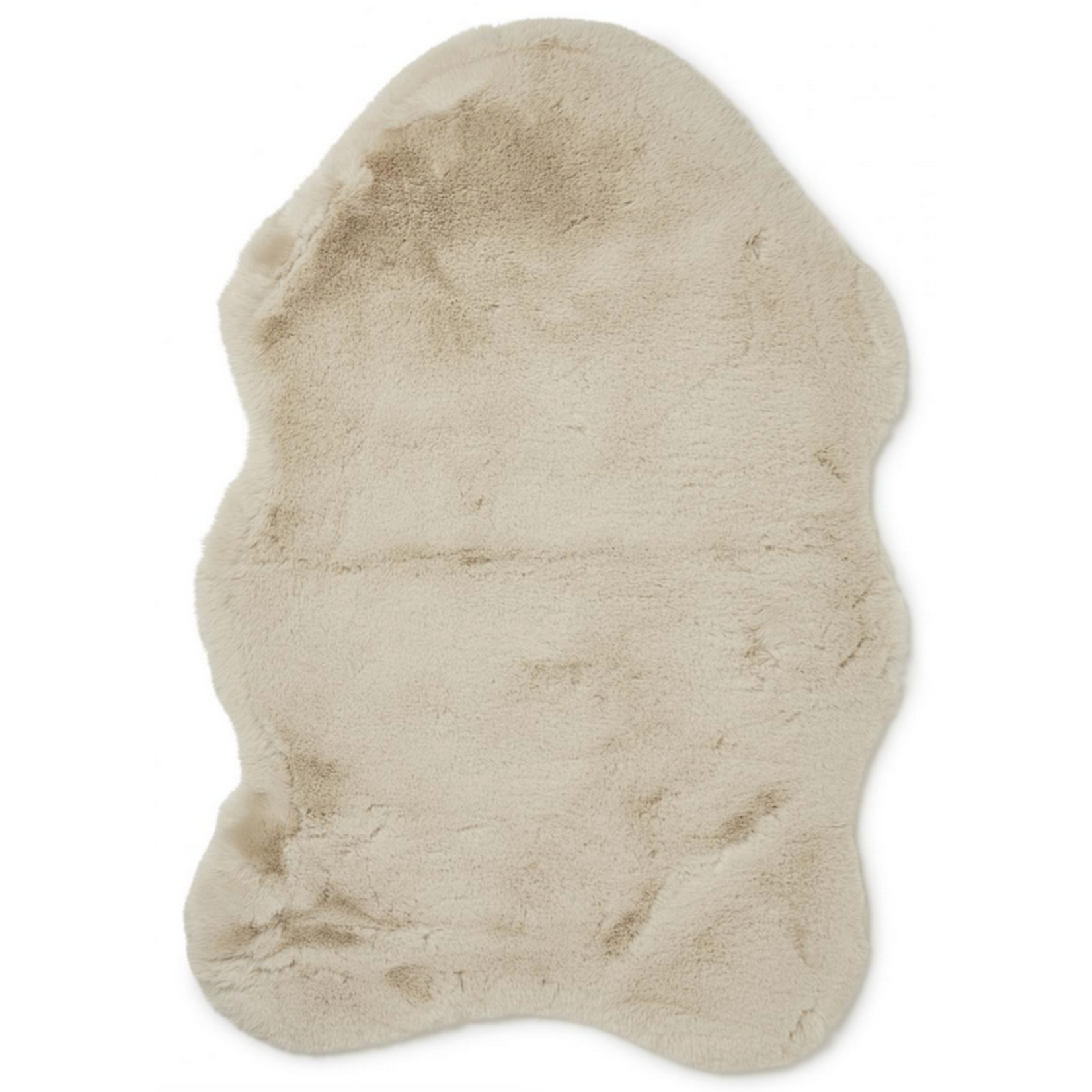 Kunstfell beige 60x90cm, 100% PES