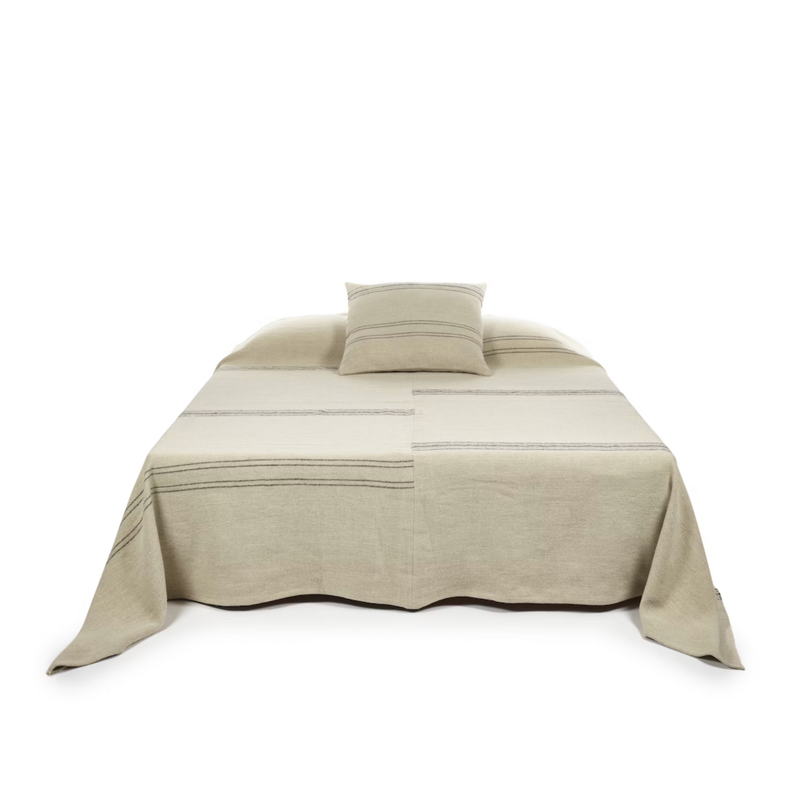 Decke Moroccan 260x240cm, Leine/Wolle