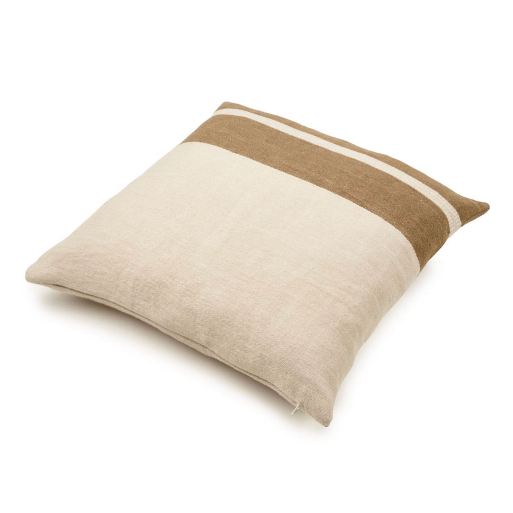 The Belgian Pillow - Kissen 50x50cm, Railroad Stripe inkl. Innenkissen