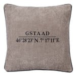 Area Kissen Gstaad taupe 55x55cm