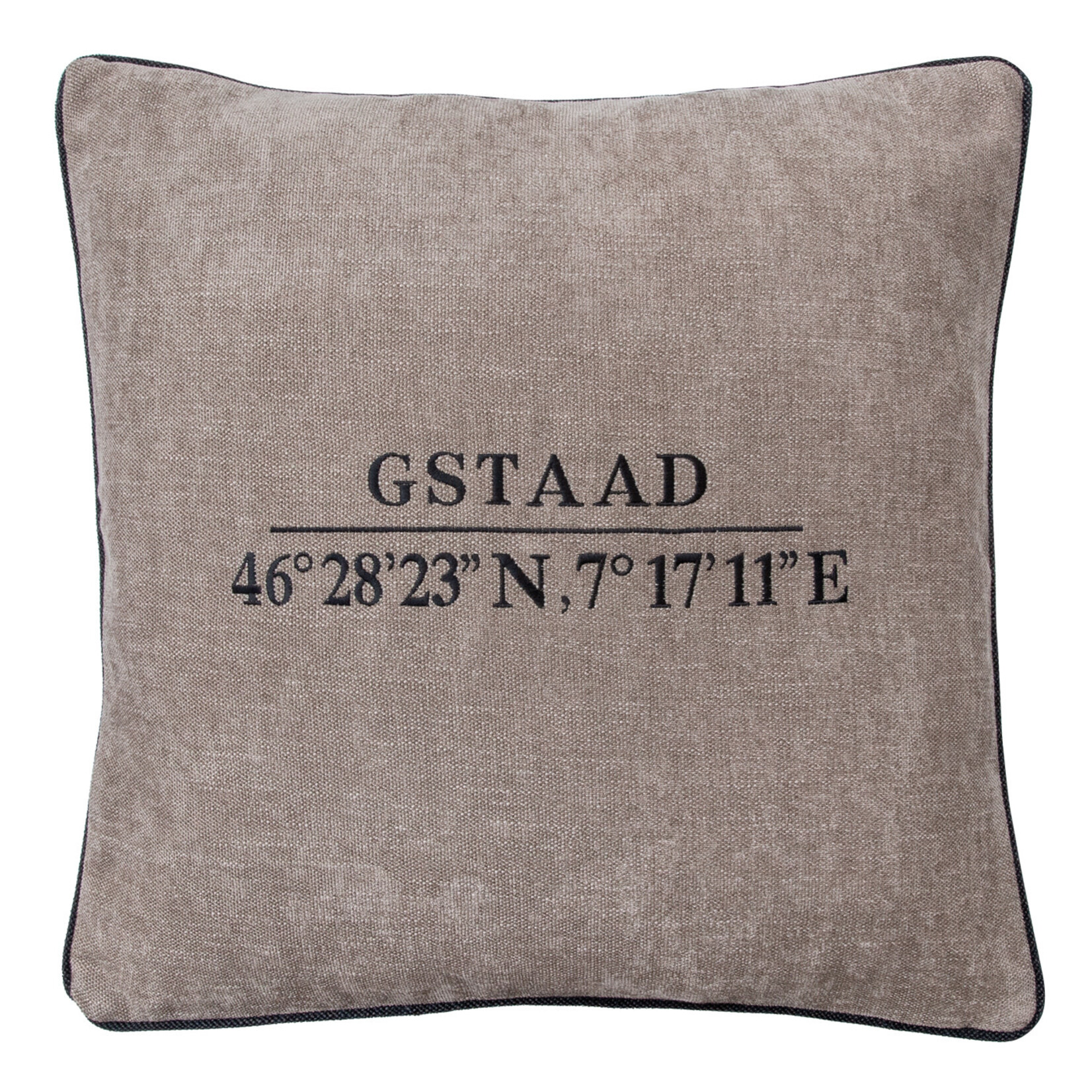 Area Kissen Gstaad taupe 55x55cm