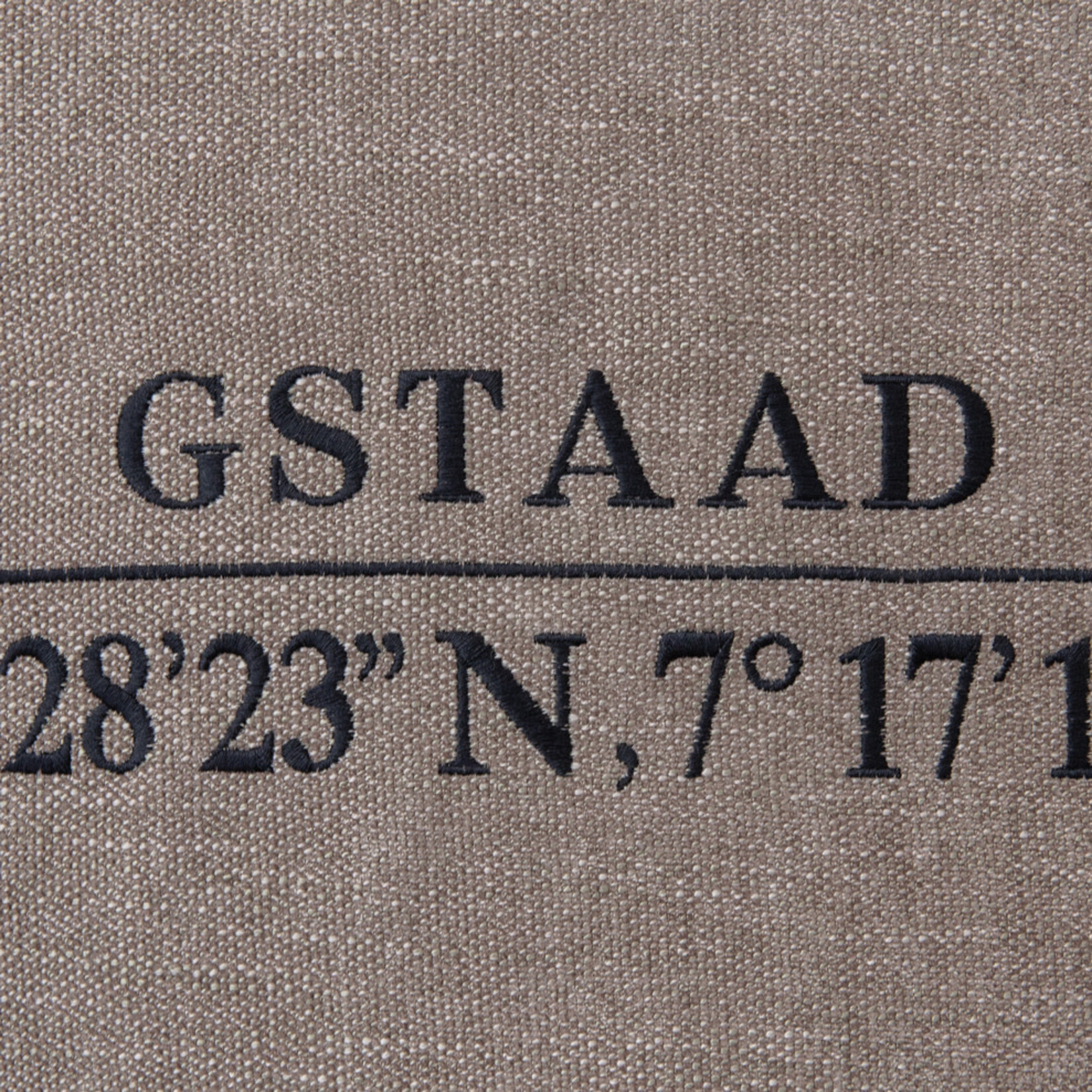 Area Kissen Gstaad taupe 55x55cm