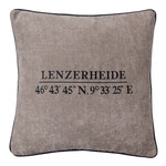 Area Kissen Lenzerheide taupe 55x55cm
