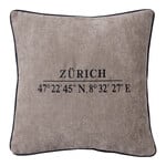Area Kissen Zürich taupe 55x55cm