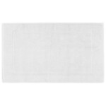 Badezimmerteppich weiss 50x85cm