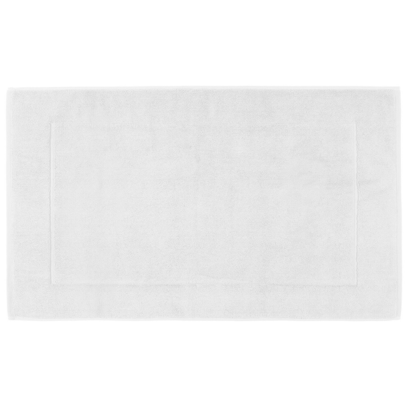 Badezimmerteppich weiss 50x85cm