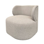 Brad Sessel mit Drehfunktion, 72x72xH75cm, Stoff: Nodino 06