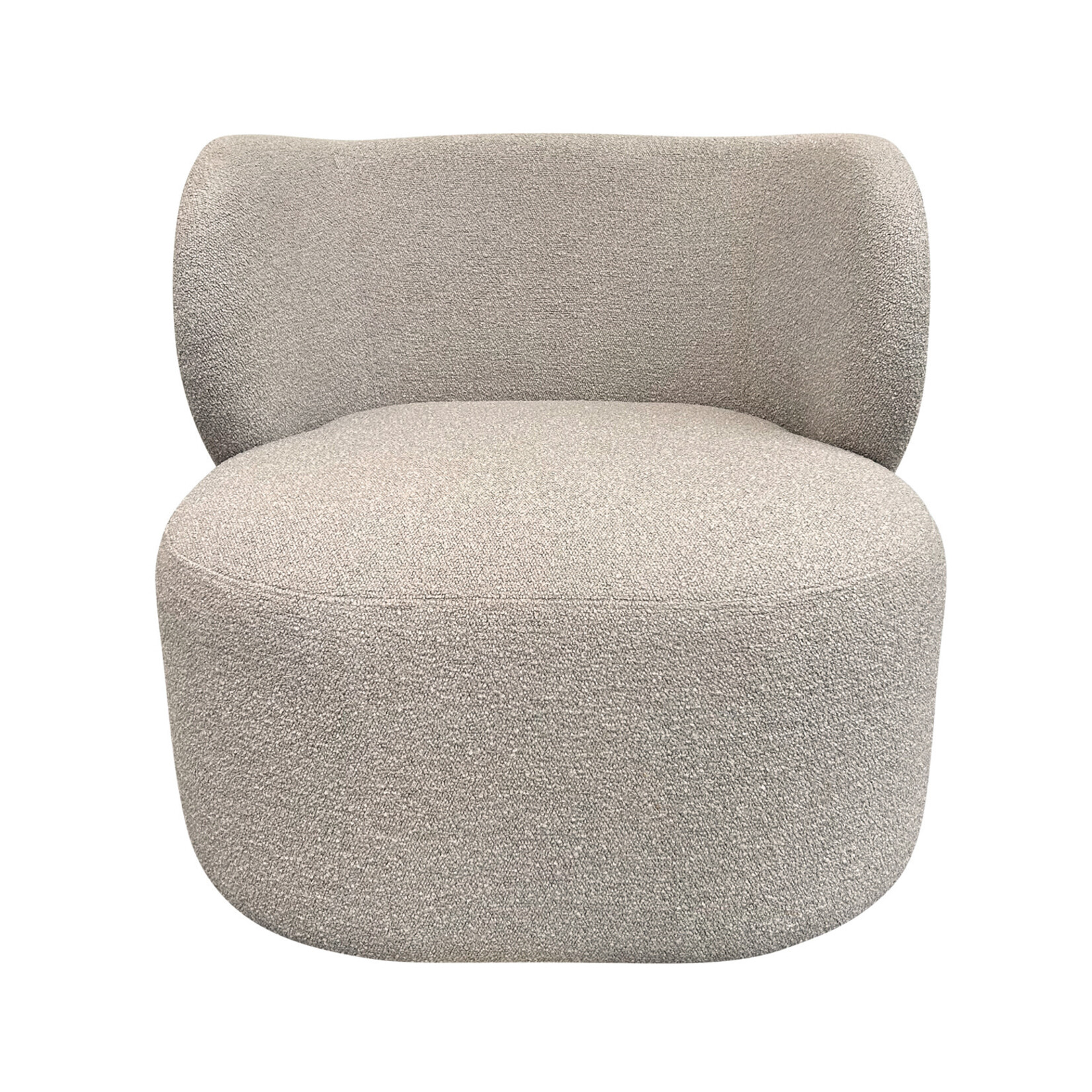 Brad Sessel mit Drehfunktion, 72x72xH75cm, Stoff: Nodino 06