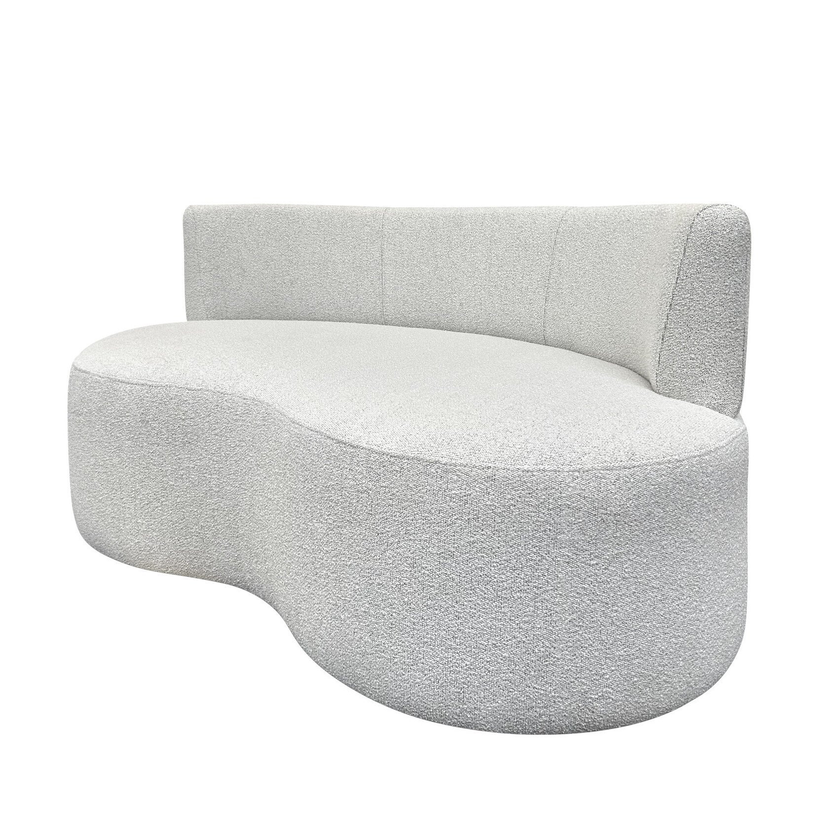 Vici Sofa mit Drehfunktion, 135x80xH75cm, Stoff: Nodino 02
