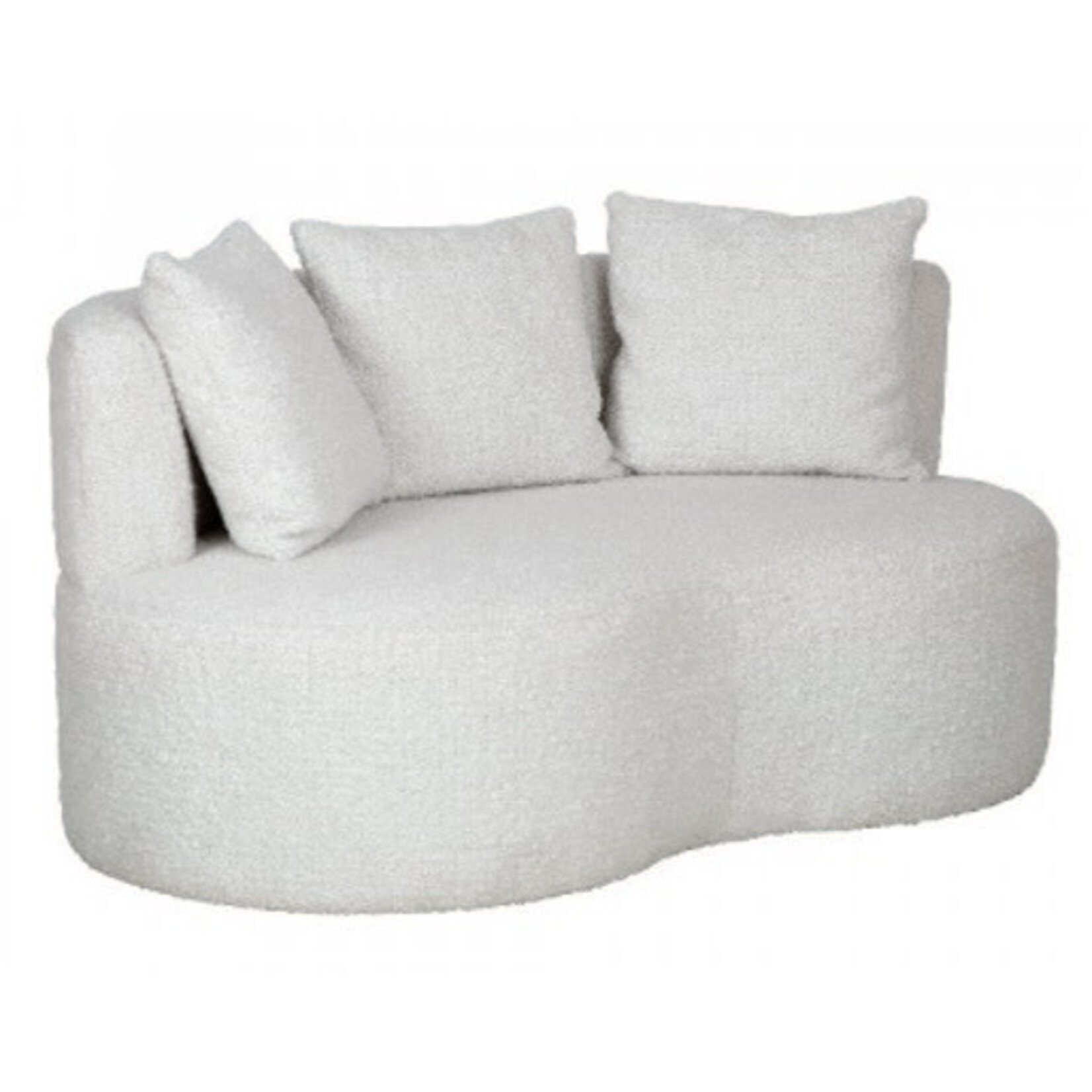 Vici Sofa mit Drehfunktion, 135x80xH75cm, Stoff: Nodino 02