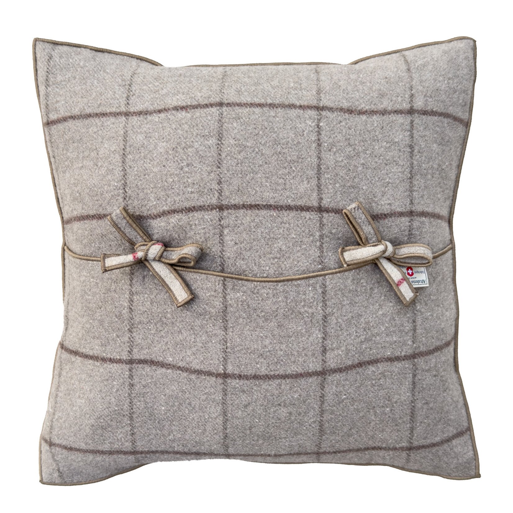 Alun Kissen 50x50cm grau