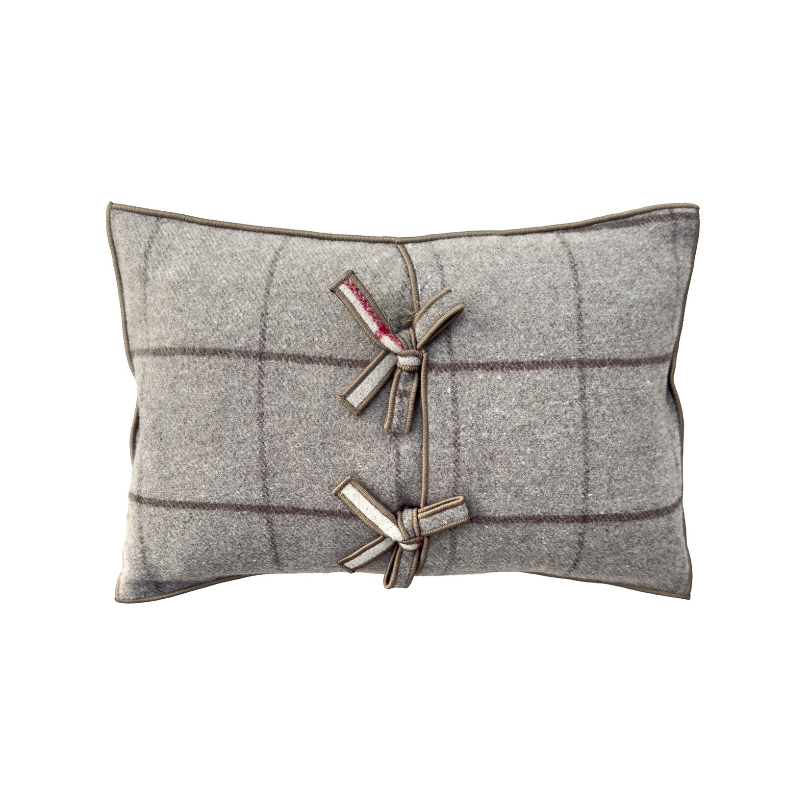 Alun Kissen 30x45cm grau