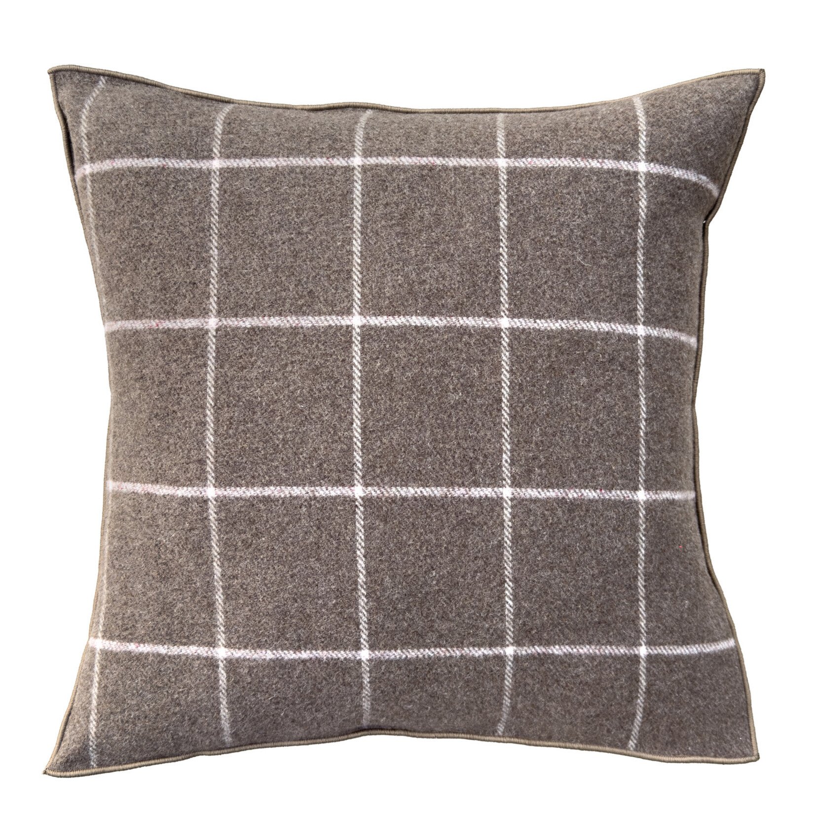 Alun Kissen 50x50cm braun