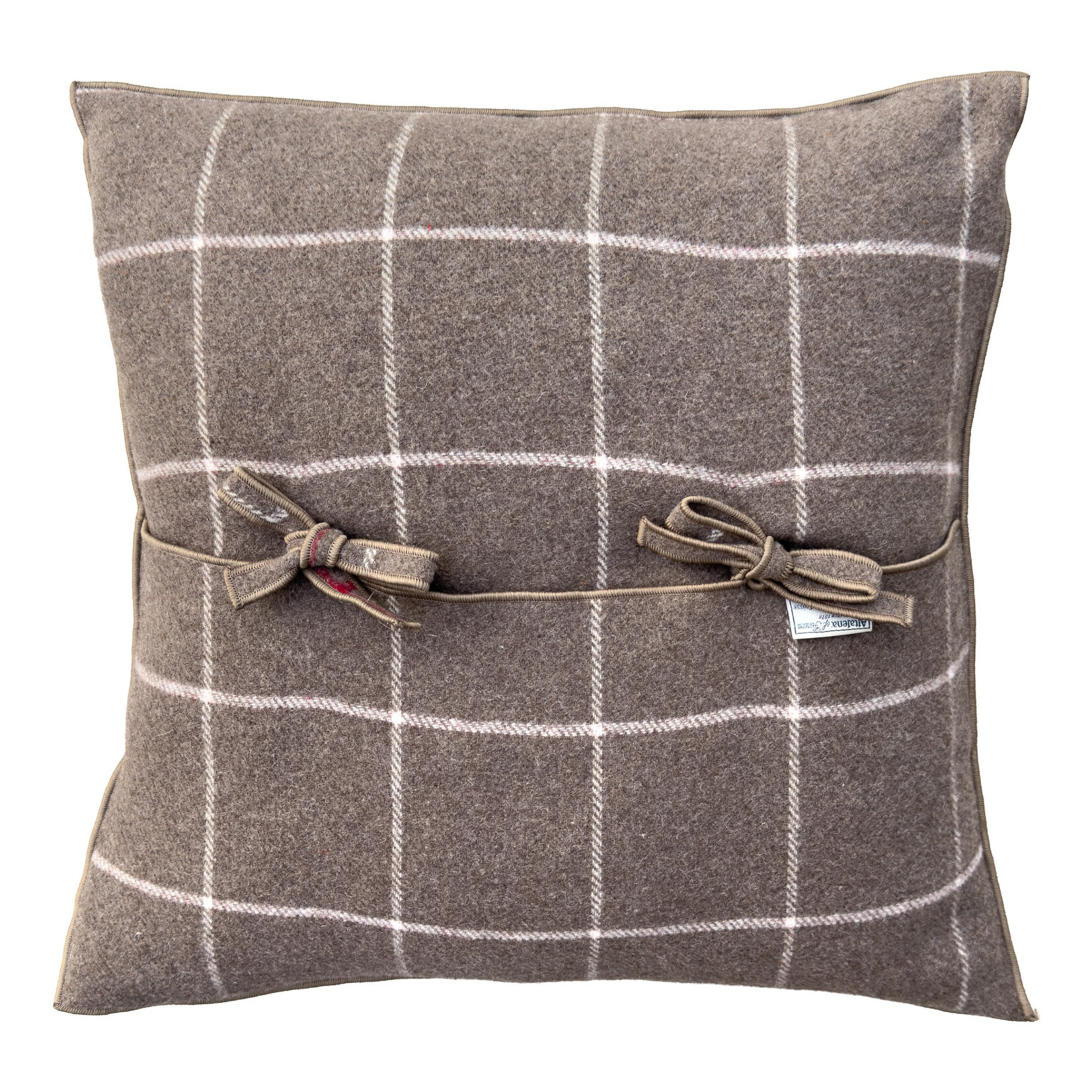 Alun Kissen 50x50cm braun