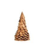 Teak Tannenbaum natur H45cm