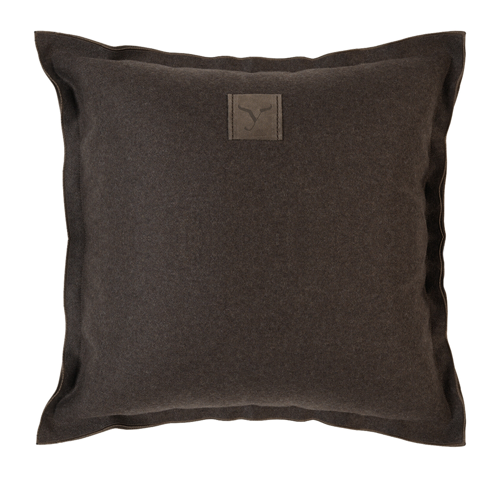 Lure Kissen 45x45cm, Braun