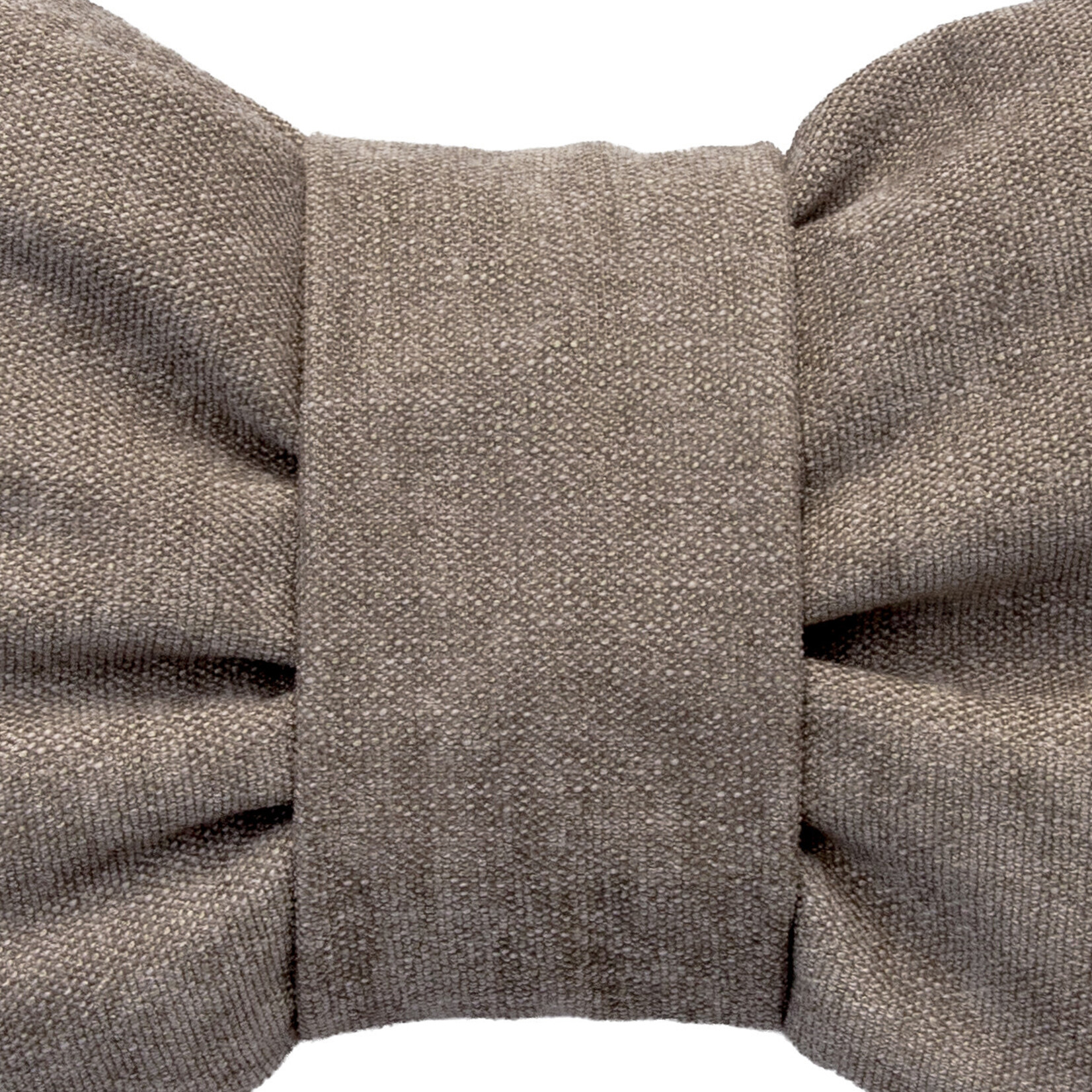 Romeo Schleifen Kissen, Lilly taupe, 30x50cm