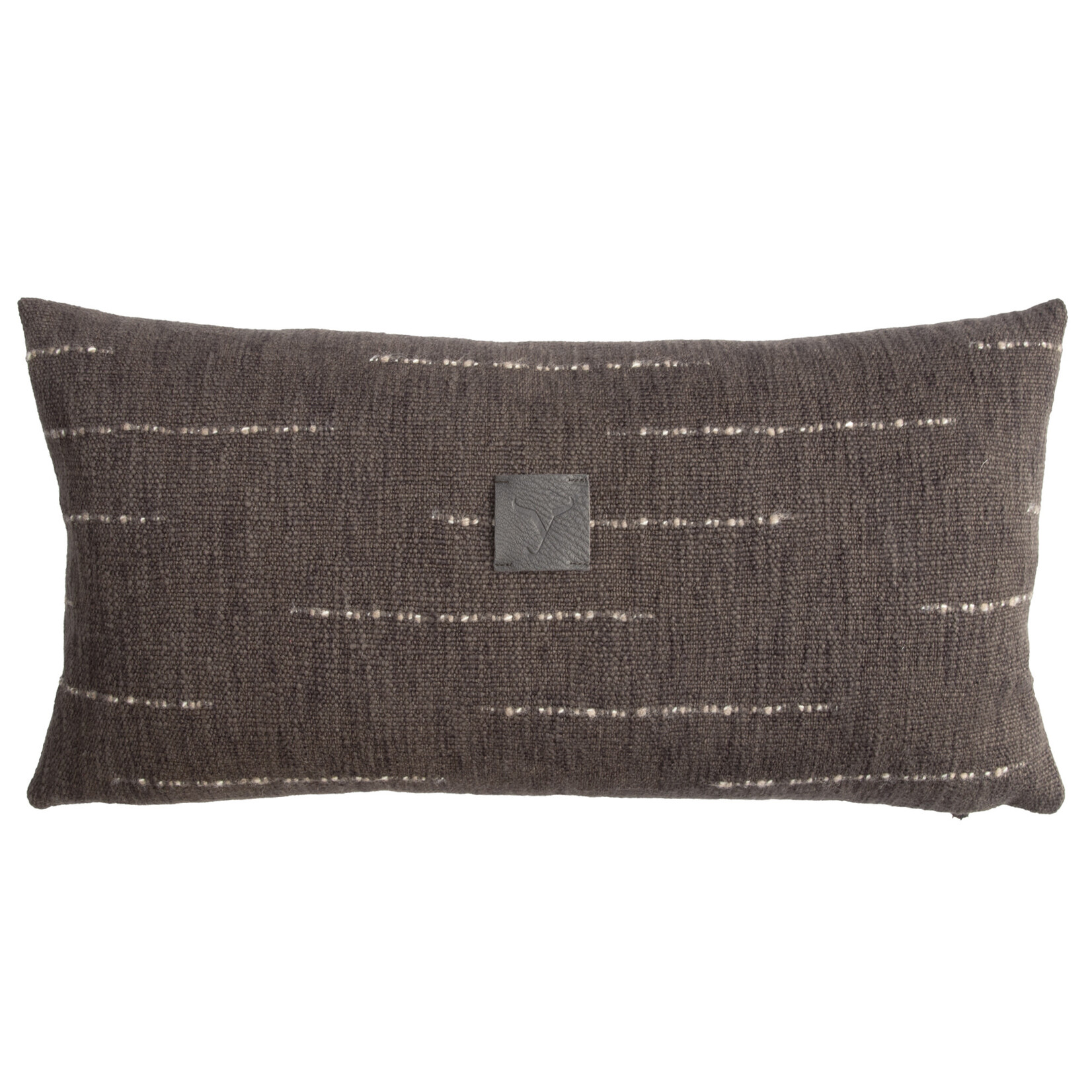 Vallon Kissen 35x70cm, Farbe: Coffee