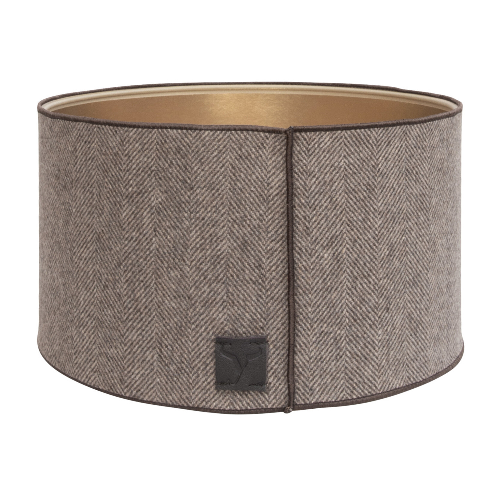 Fayol Lampenschirm D25x14cm, Farbe: Braun