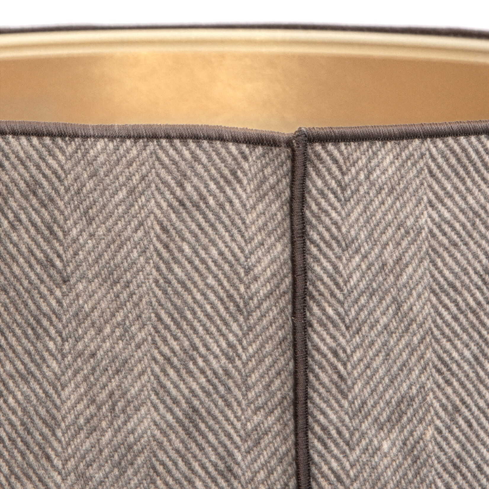 Fayol Lampenschirm D25x14cm, Farbe: Braun