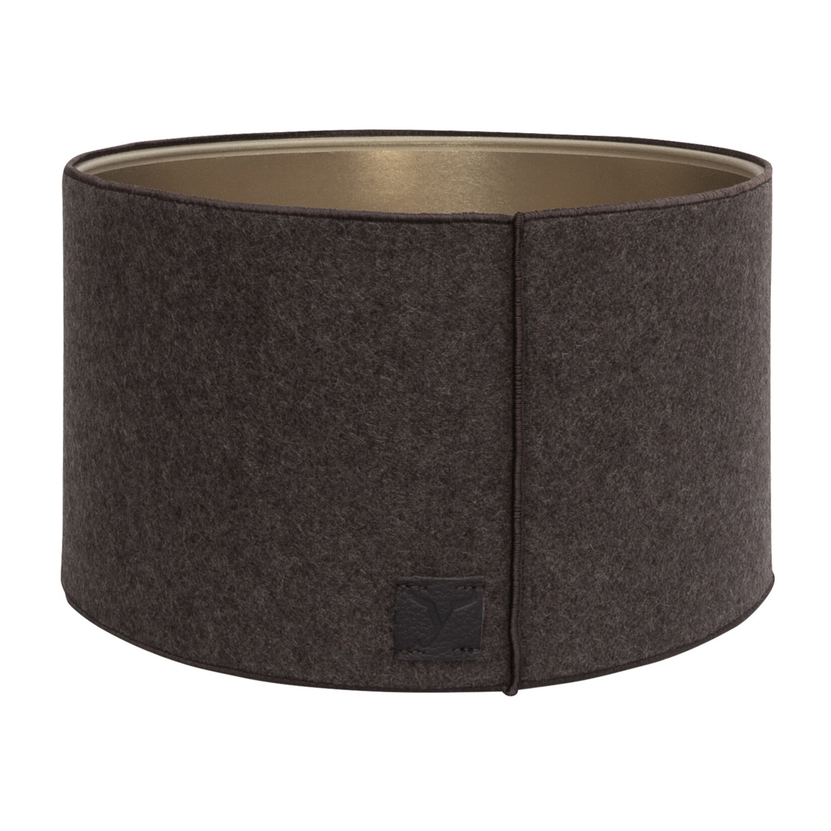 Lure Lampenschirm D25x14cm, Farbe: Braun