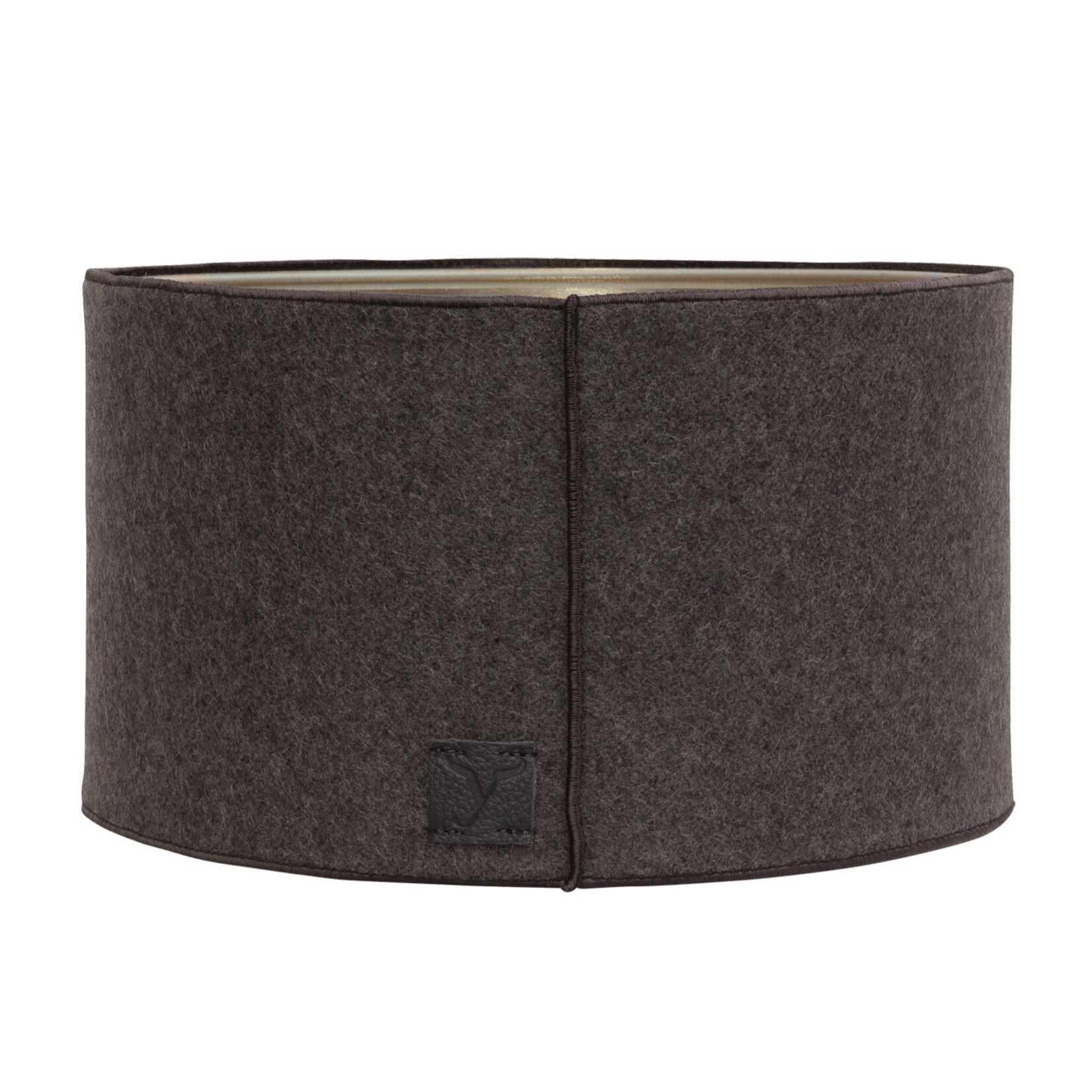 Lure Lampenschirm D25x14cm, Farbe: Braun