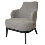 Lou Sessel, 68x68x87cm, Stoff: Nodino 07, Beine: schwarz