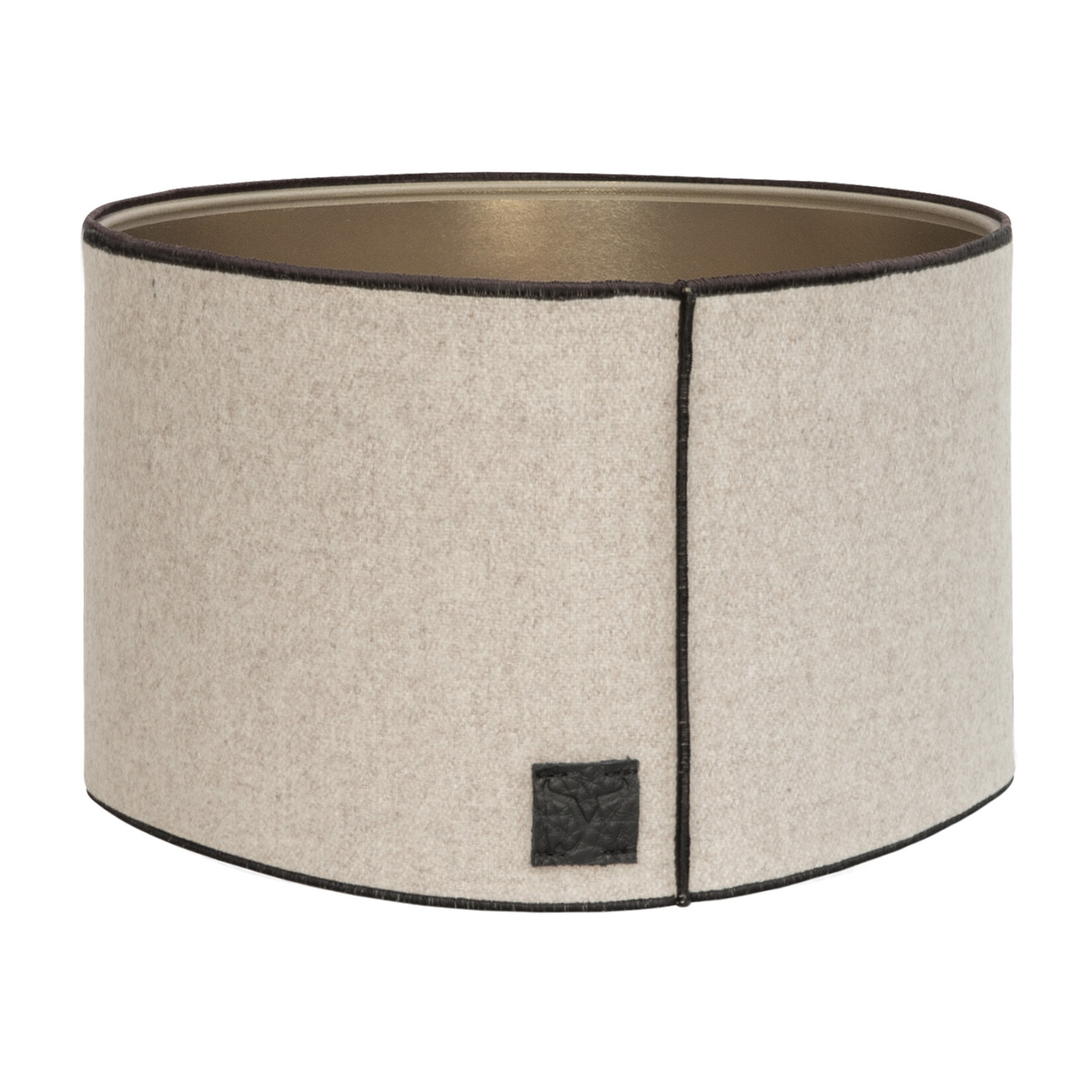 Lure Lampenschirm D25x14cm, Farbe: Latte