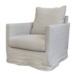 Sessel Bernal mit loser Husse B74xT88xH90cm; Stoff: Linen L007 1 natur Kat. E