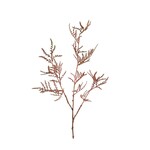 Kunstpflanze Strauchzweig rötlich ca. 104cm