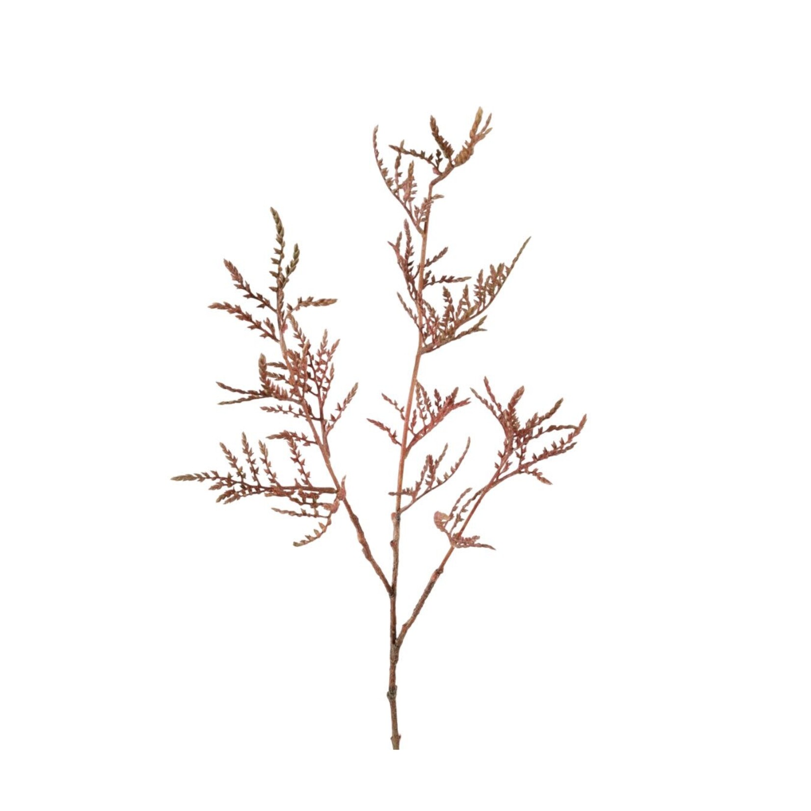 Kunstpflanze Strauchzweig rötlich ca. 104cm