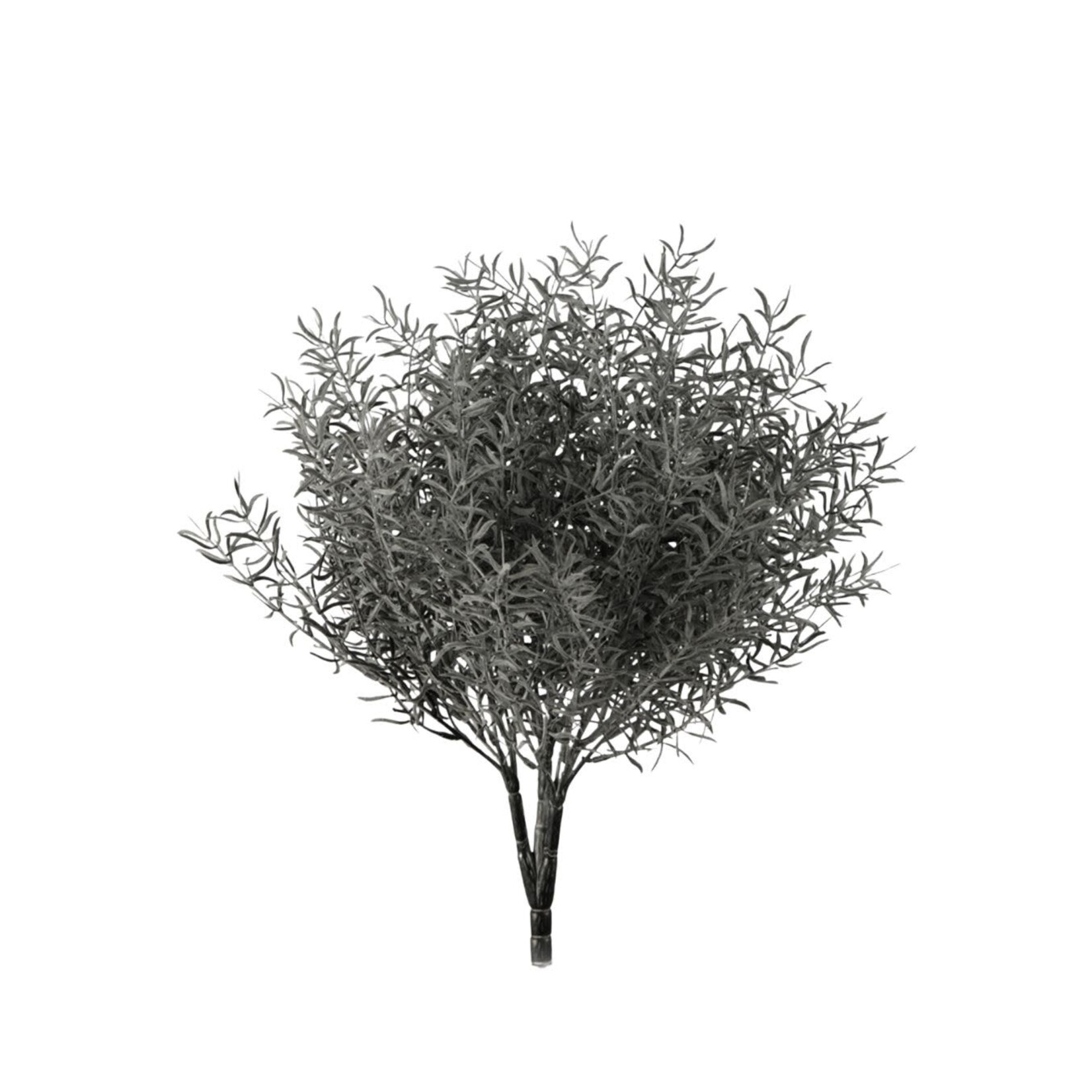 Kunstpflanze Busch grau ca 38cm