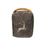 Romeo Türstopper braun mit Sprunghirsch taupe