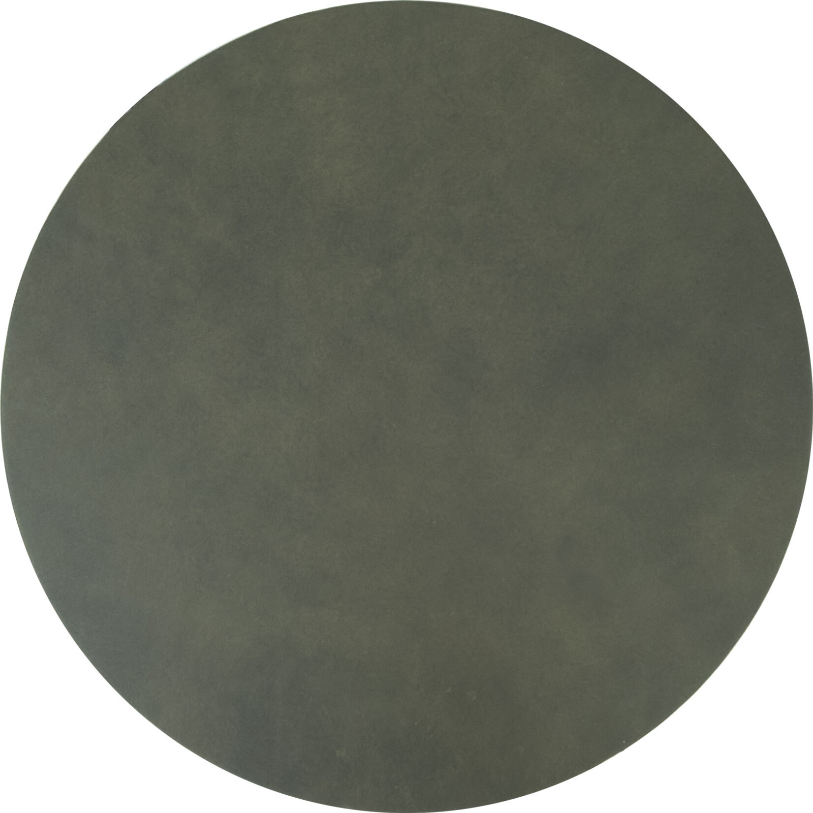 Baccara Beistelltisch D33.5x61cm, Gestell: schwarz, Leder: grün