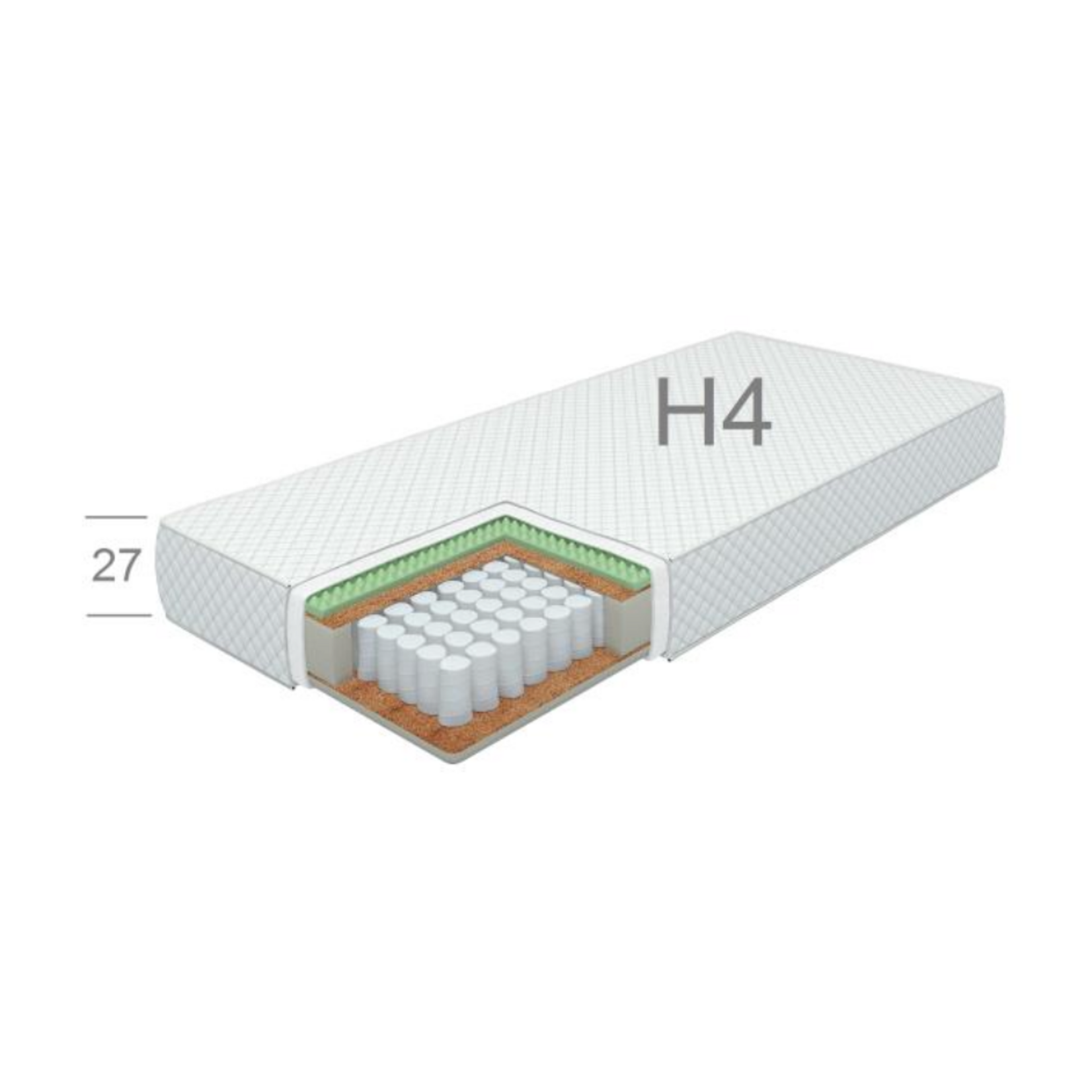 Calvo Matratze 140x200xH27cm