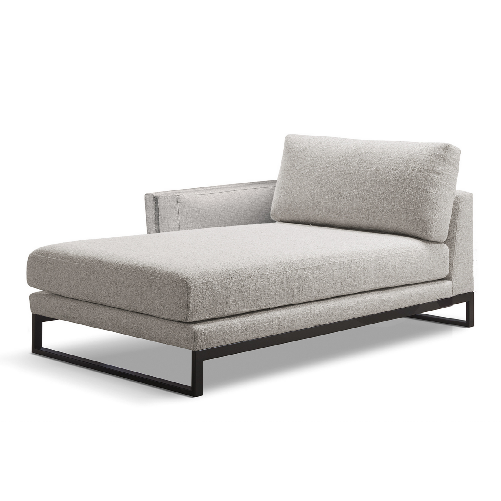 Zoe Chaiselongue m. AL links 108x180xH83cm, Stoff: Garmo piedra
