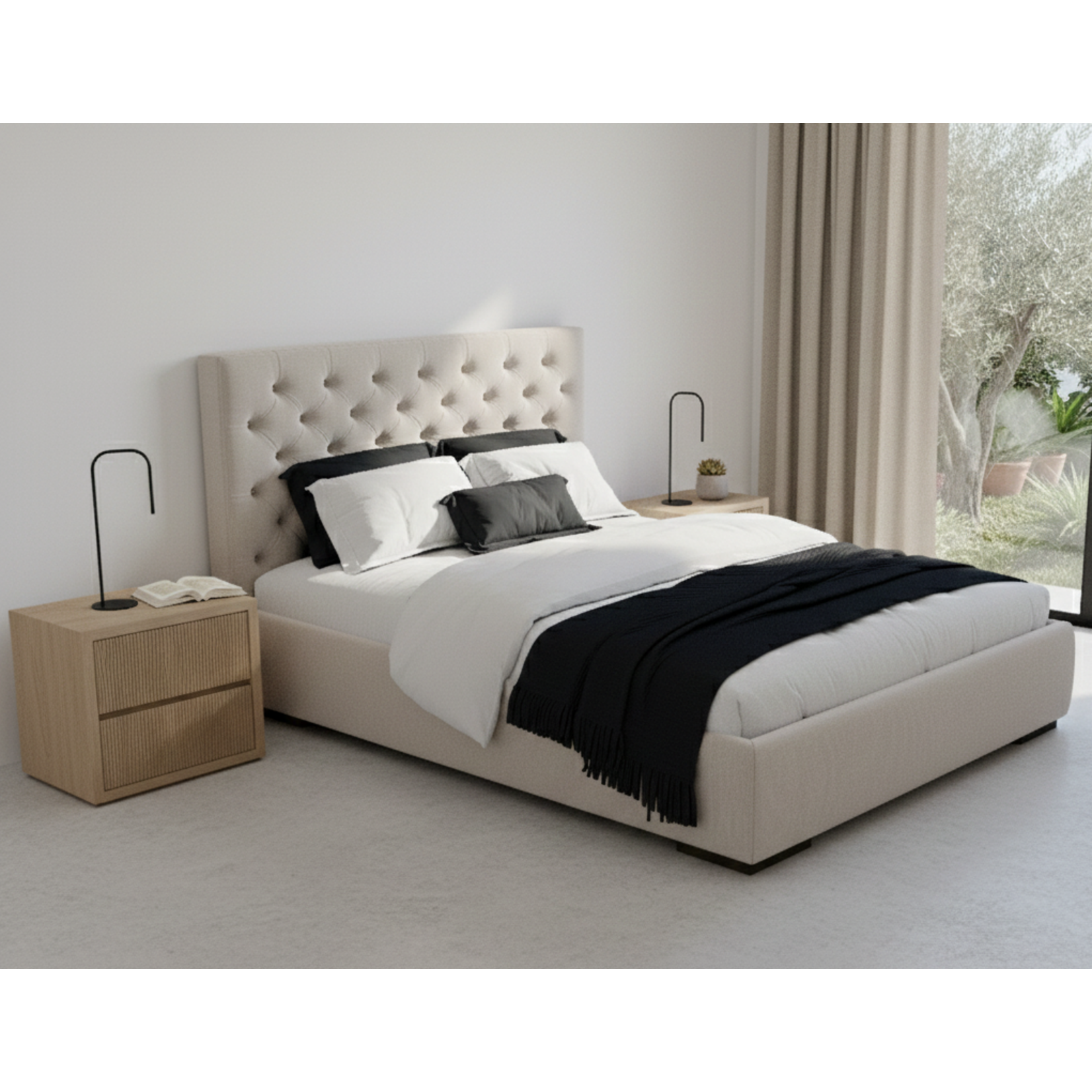 Preston Bett 160x200xH115cm