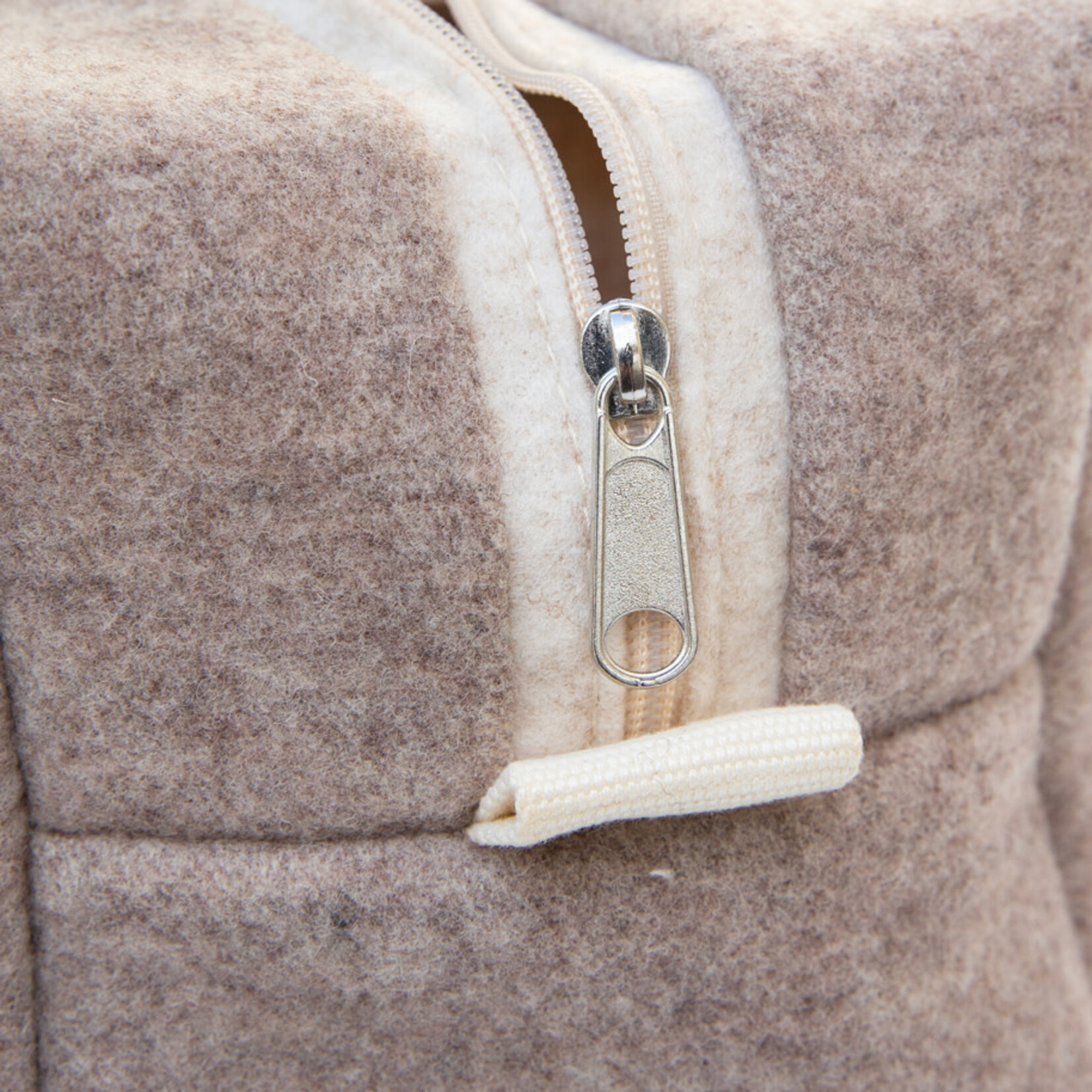 Necessaire Filz L beige 24x15xH16cm